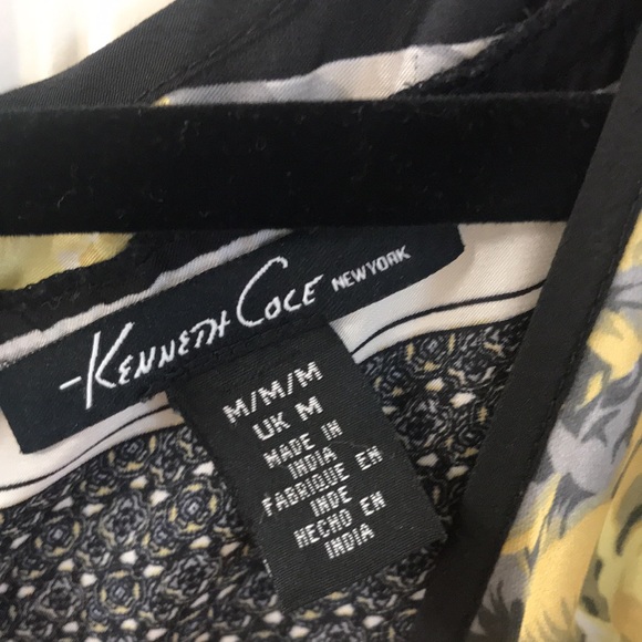 Kenneth Cole silk hi-lo tunic - Picture 2 of 3